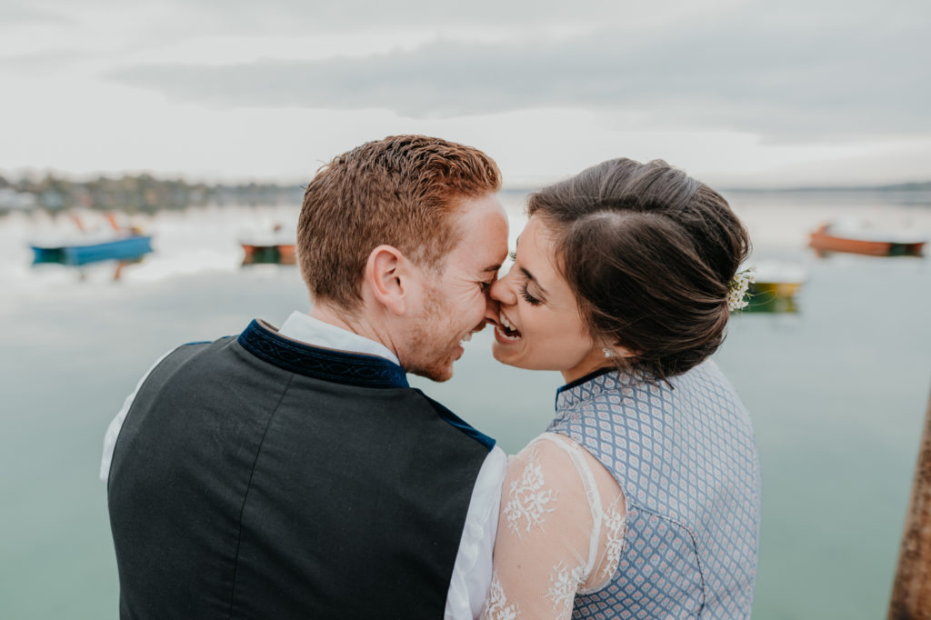 Hochzeit am Wörthsee. Bilder einer Hochzeitsreportage am Wörthsee im Landkreis Starnberg.