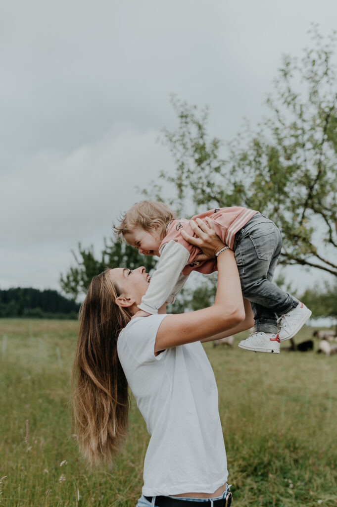Natürliche Familienbilder