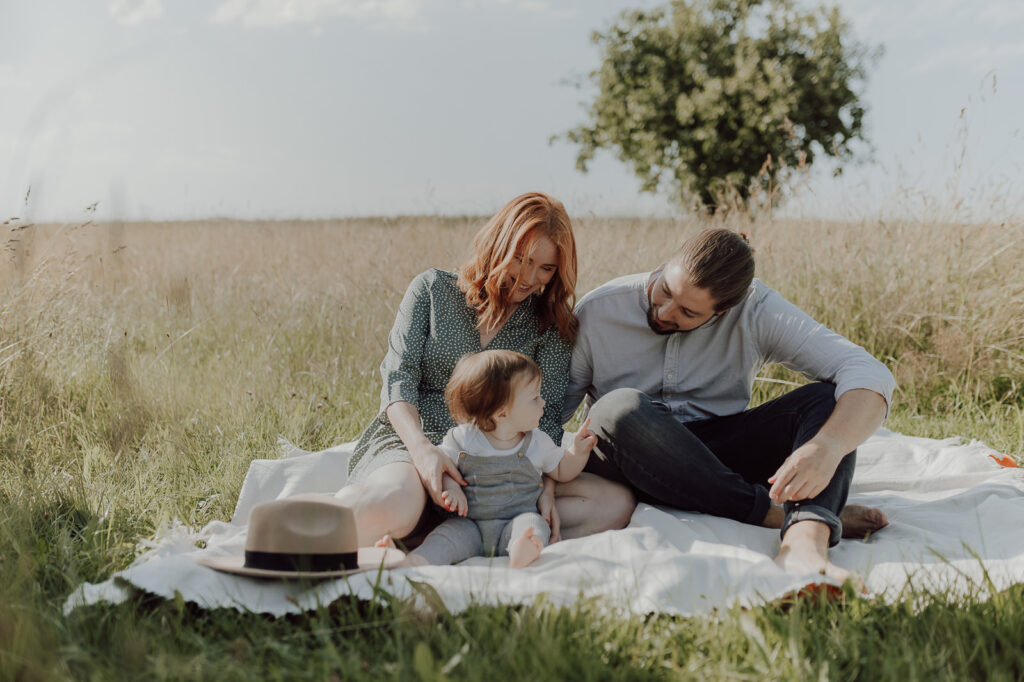 Natürliche Familienbilder