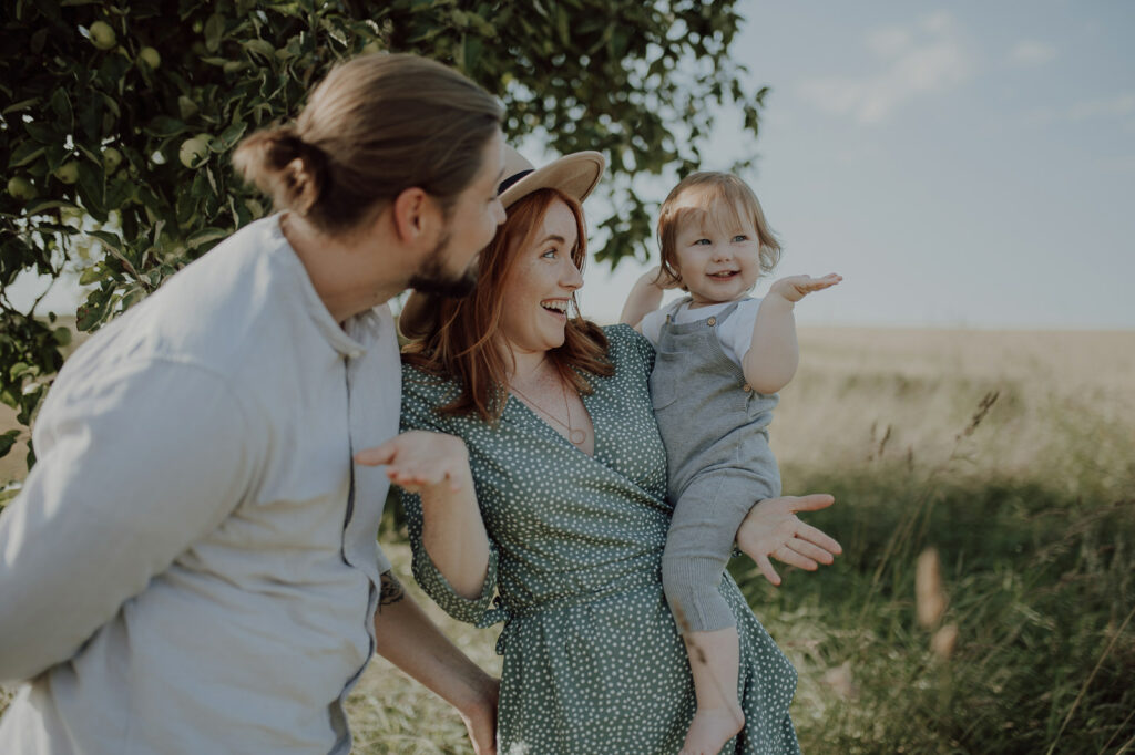 Natürliche Familienbilder