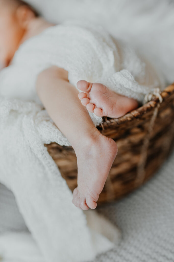 Natürliche Newbornfotografie