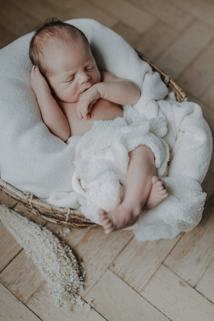 Natürliche Newbornfotografie