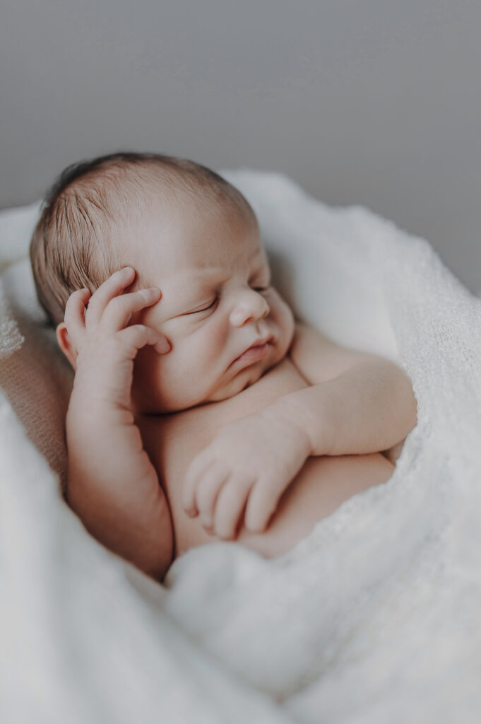 Natürliche Newbornfotografie