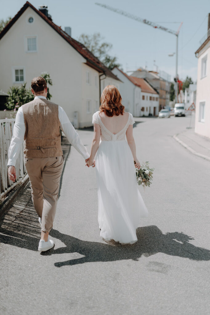 Brautpaarportraits an der Aumühle Fürstenfeldbruck.