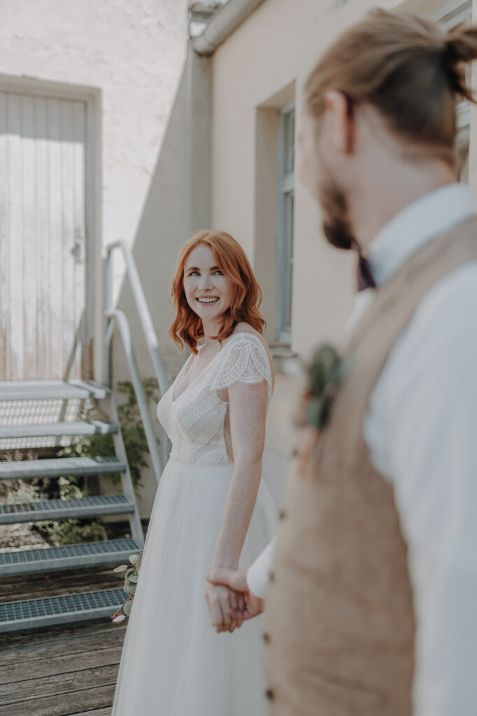 Brautpaarportraits an der Aumühle Fürstenfeldbruck.