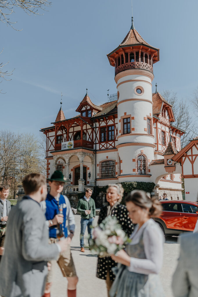 Kurparkschlösschen Herrsching am Ammersee Hochzeitsreportage.