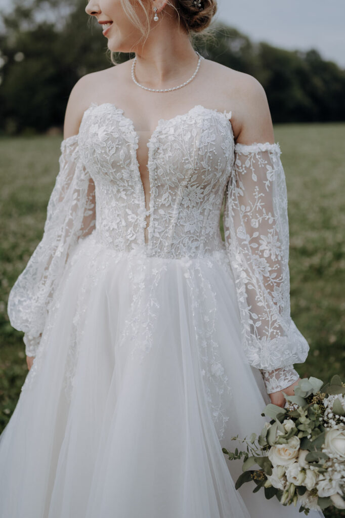 Portraitaufnahmen des Brautpaares