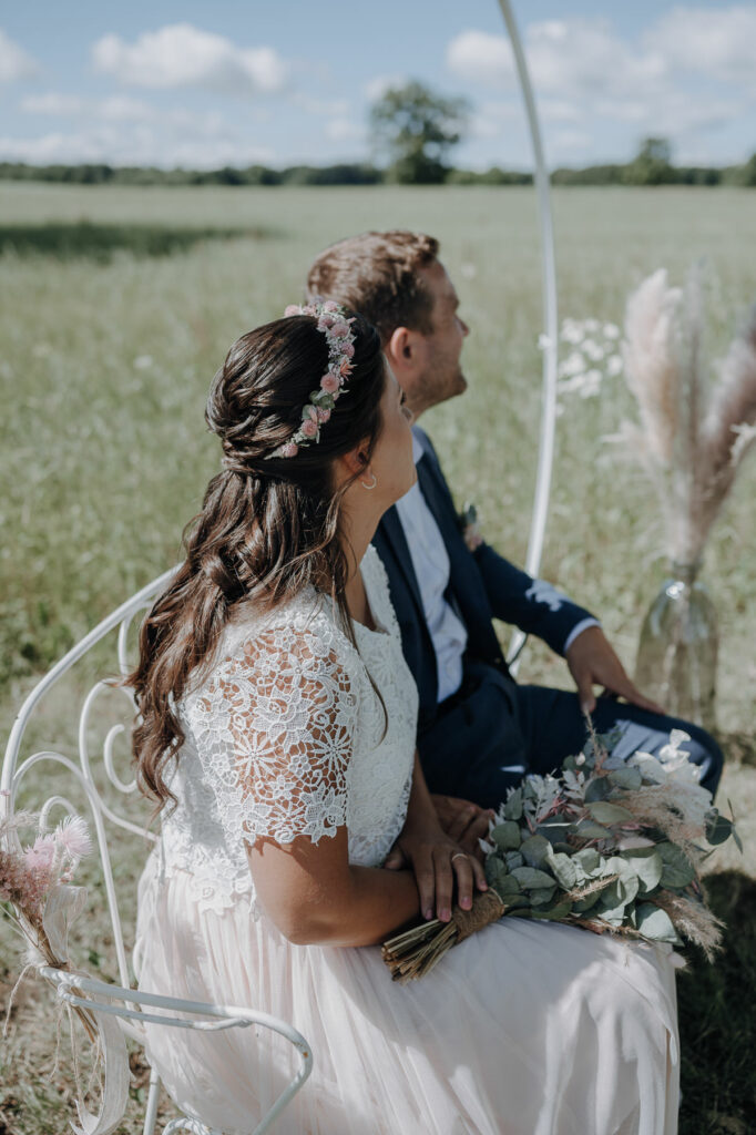 Reportageaufnahmen einer freien Trauung am See