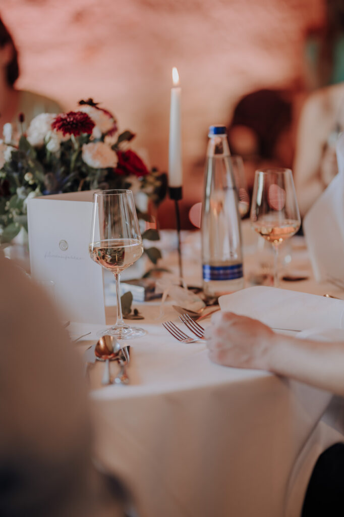 Hochzeitsfeierlichkeiten im Veranstaltungsforum Fürstenfeld.