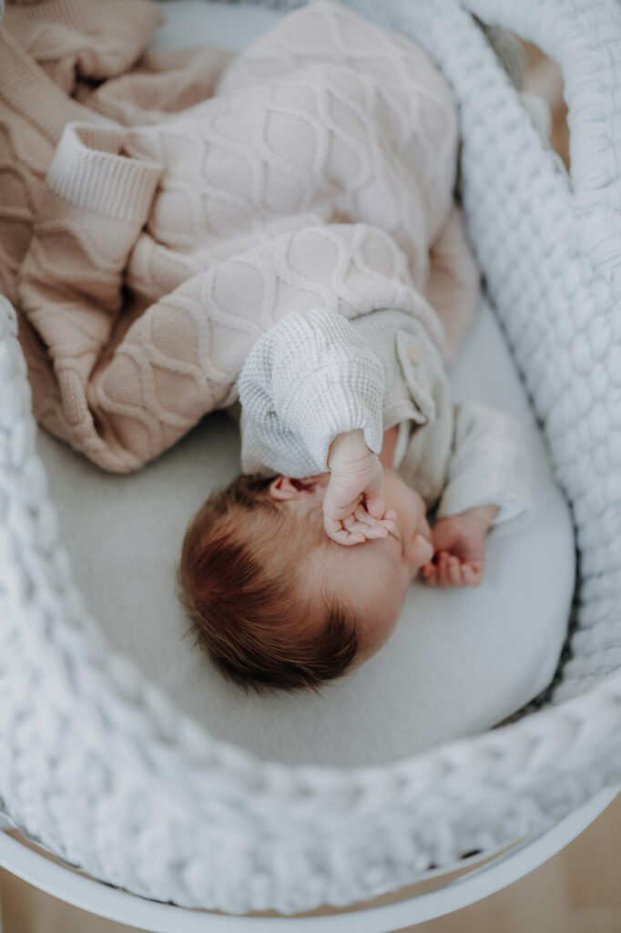 Detailaufnahme Newbornfotografie