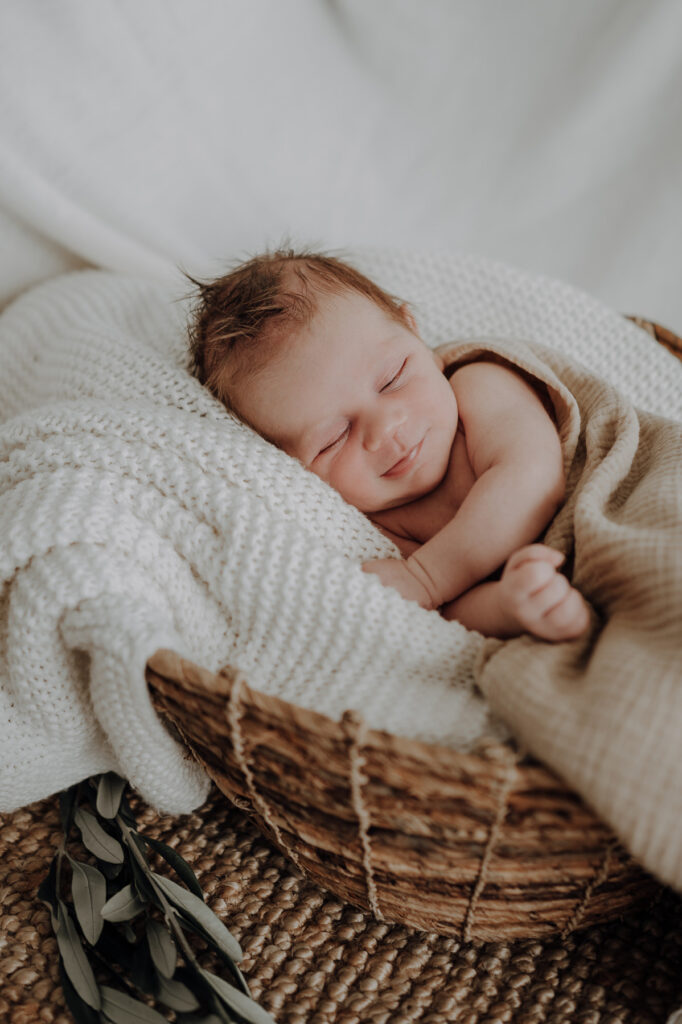 Detailaufnahme Newbornfotografie