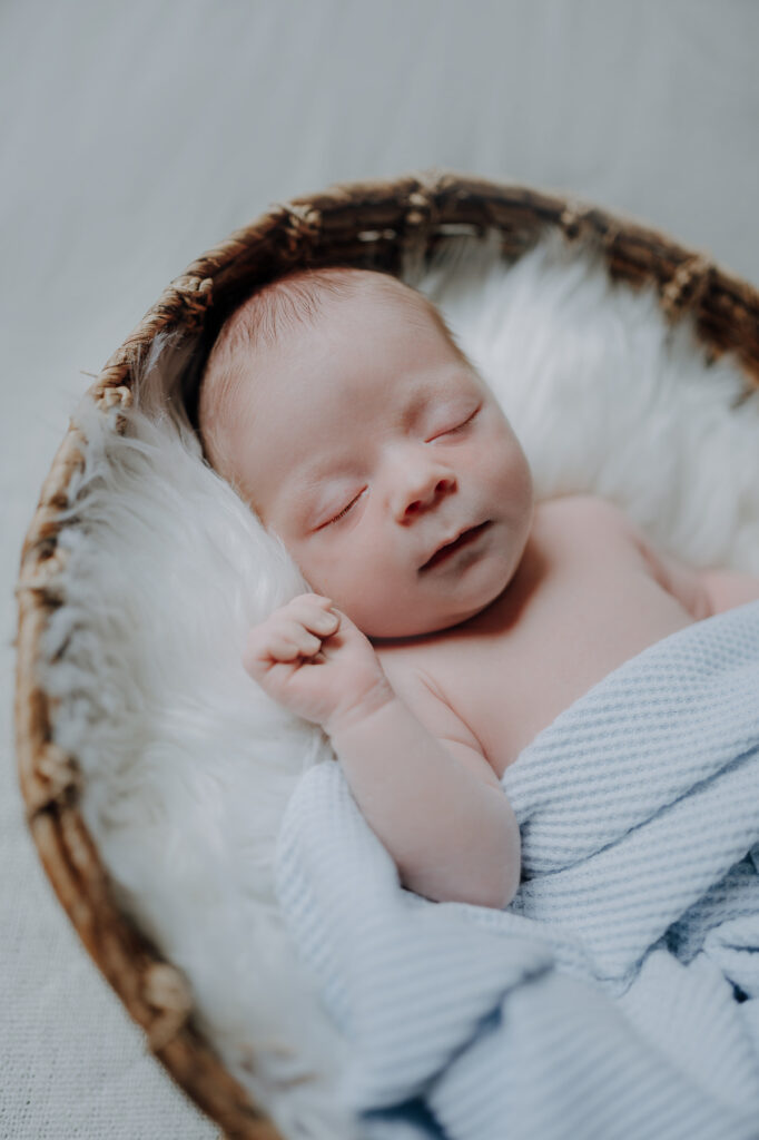 Detailaufnahme Newbornfotografie