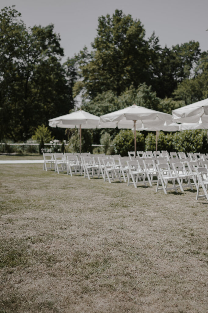 Eventlocation Birkenheide eine Hochzeitsreportag einer freien Trauung im Sommer.