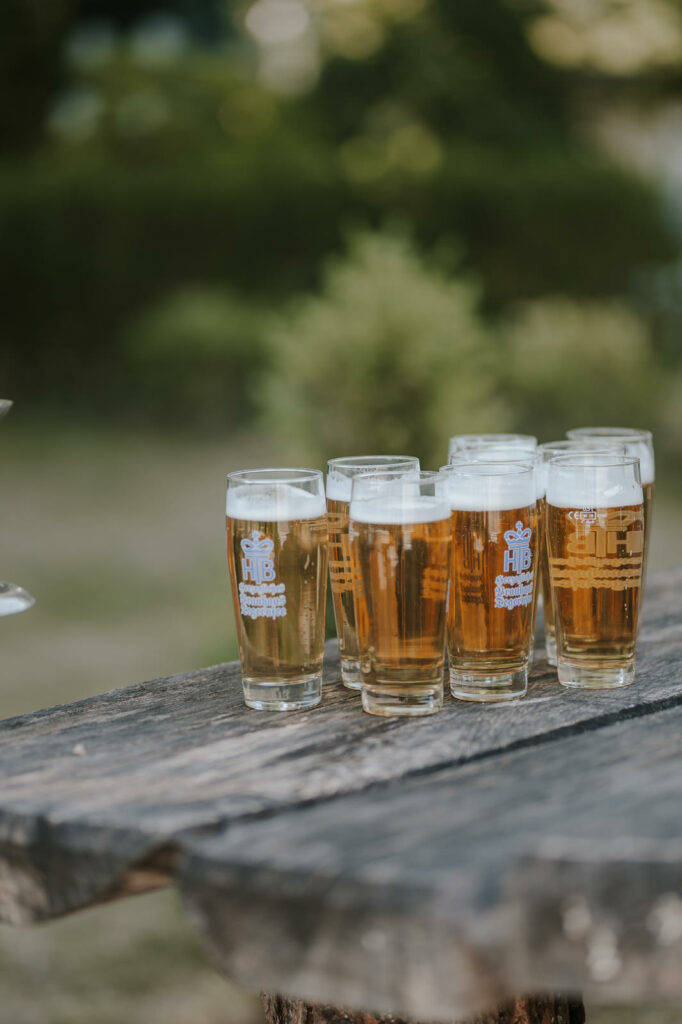 Eventlocation Birkenheide eine Hochzeitsreportag einer freien Trauung im Sommer.