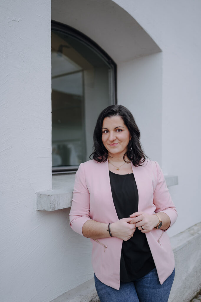 Businessportrait modern in natürlicher Umgebung