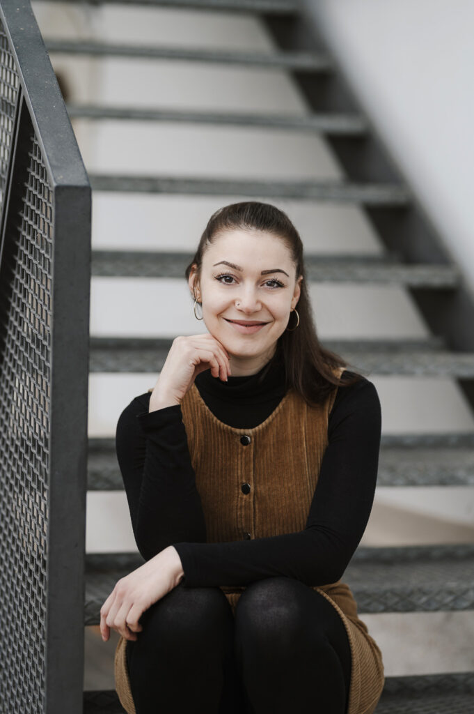 Businessportrait modern in natürlicher Umgebung