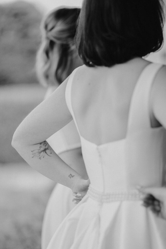 Hochzeitsfeier in der Erdinger Innenstadt. Portraitaufnahmen des Paares in der Stadt und während der Trauung.